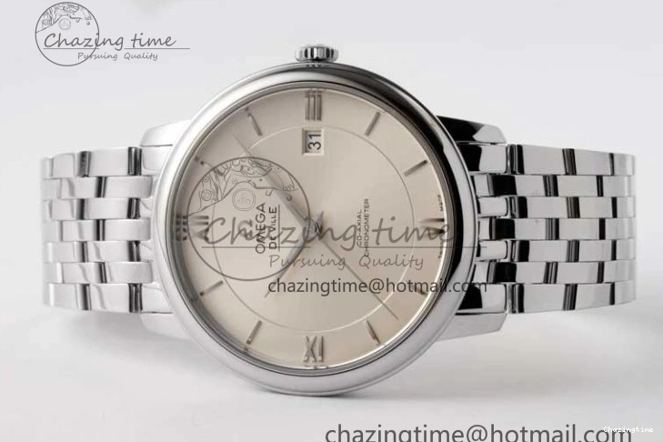 0311 Bright De Ville SS DIWF 1:1 Best Edition Silver Dial SS Markers on SS Bracelet MIYOTA 7848